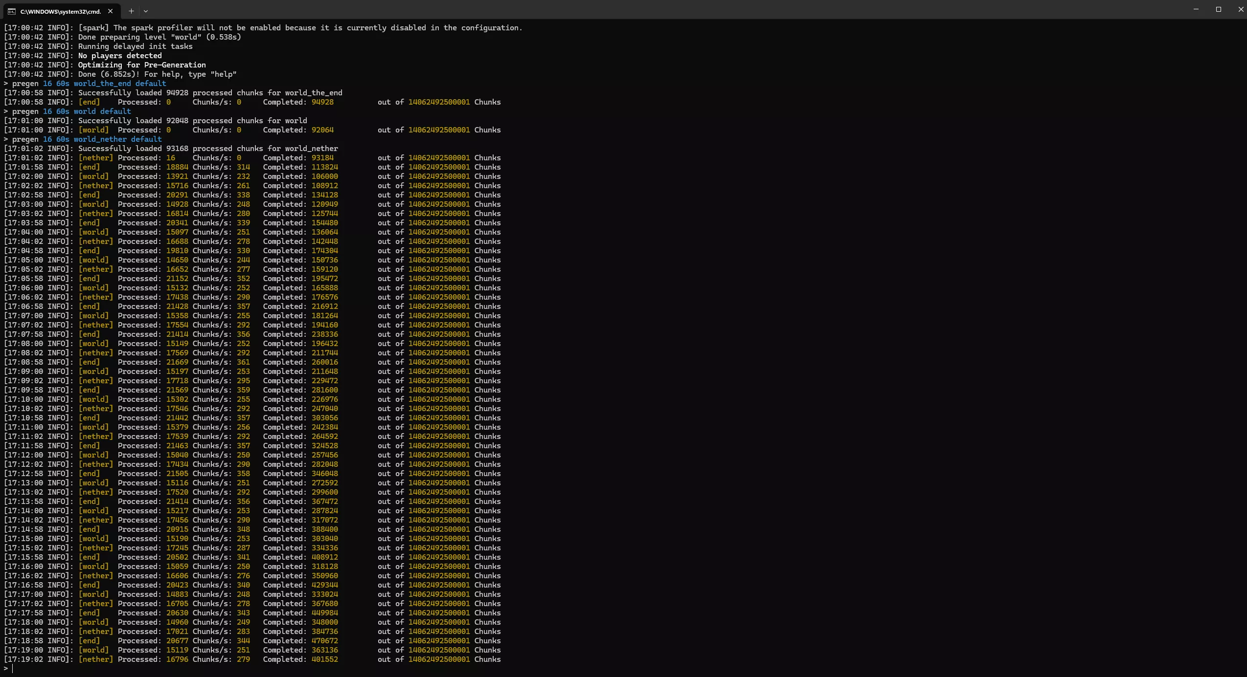 example in cmd